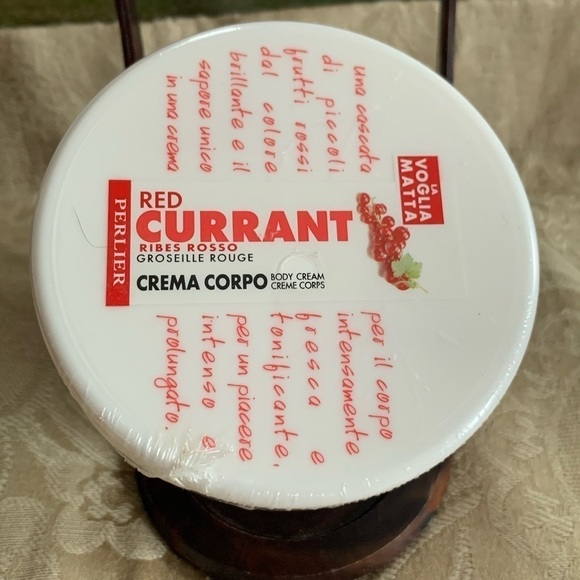 Perlier La Voglia Matta-Red Currant Body Cream 10.5oz - Picture 1 of 4